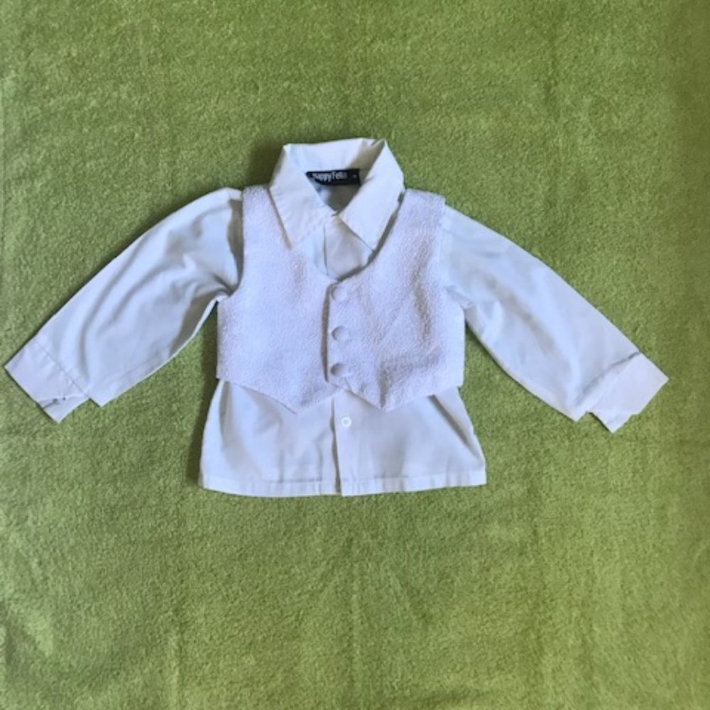 Happy Fella Shirt & Vest 12-18 Month